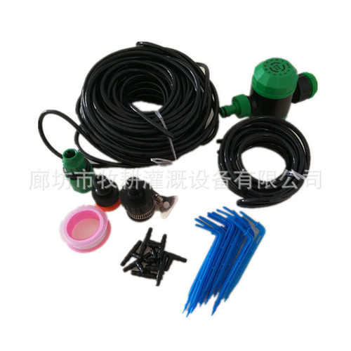 花盆花卉/灌溉箭米 滴30套装浇水diy25/定时滴灌/