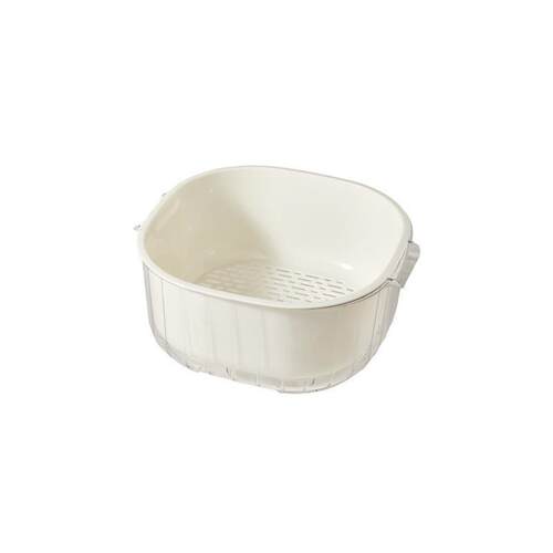 洗菜盆双层沥水篮厨房用品客厅茶几家用水果果盘篮子盆子淘菜盆女