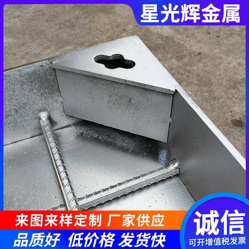 安SWS徽34不锈钢盖方形井201隐形污水检0查板高压承防滑防水