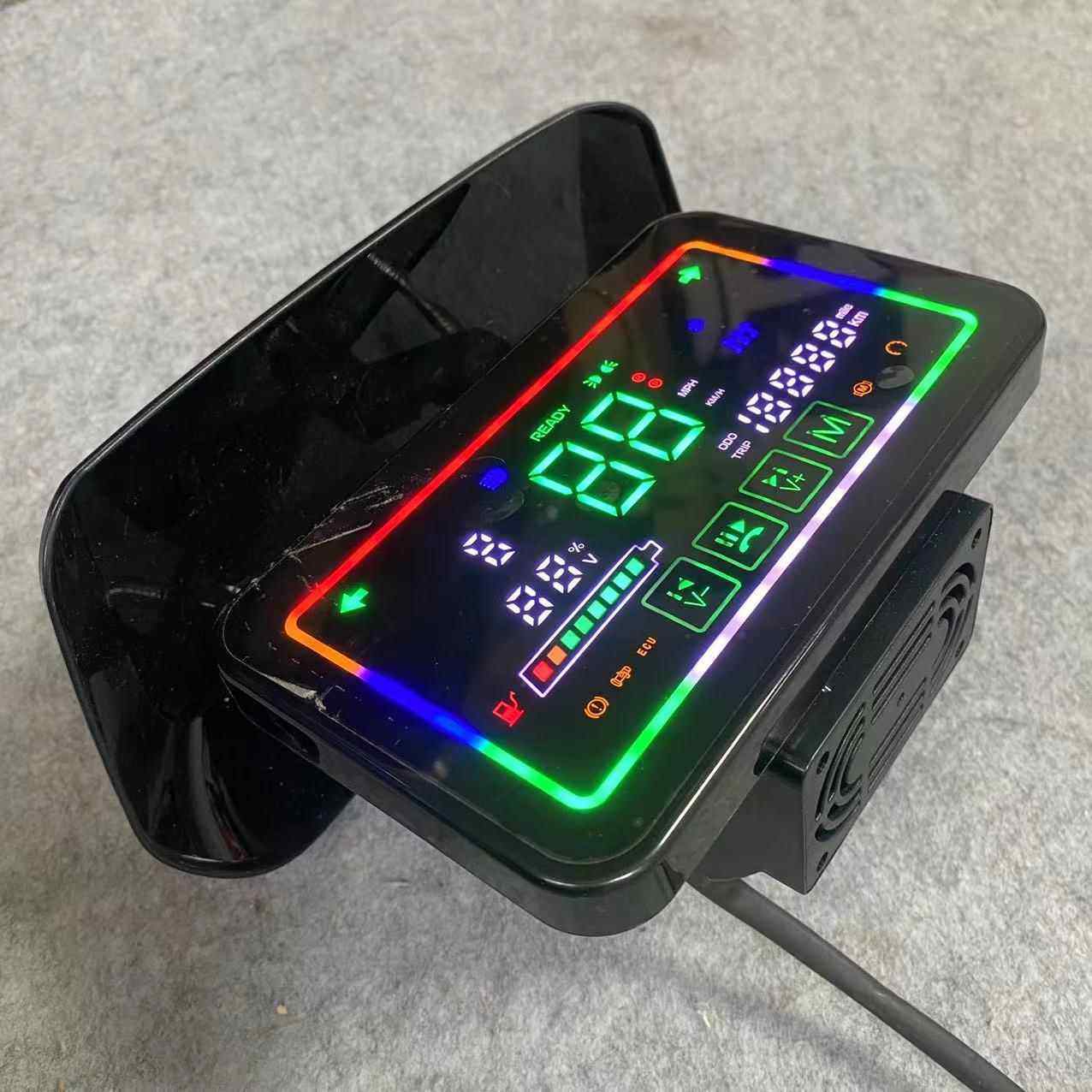 电动车仪表蓝牙音响电动车外送电动车导航多功能显示屏电动车改装