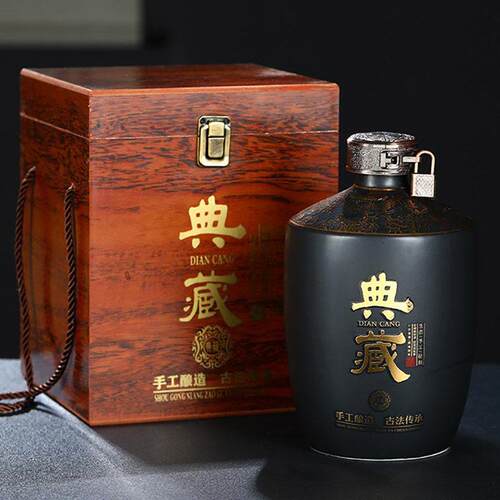 景德镇陶瓷覆古酒瓶家用密封酒坛3斤5斤空瓶礼盒窖藏酒壶酒罐定制