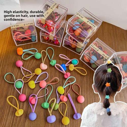 儿童可爱网红发圈头绳发饰 kids baby girl hair rope head band