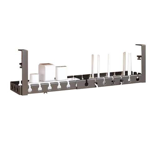 Undertable cable rack with no drilling and thickened plug-in