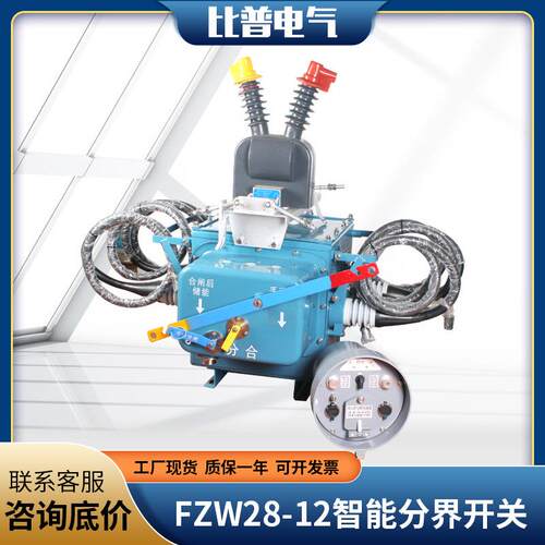 VSP5-12F户外真空负荷开关FZW28-12F/630-20带线缆真空开关