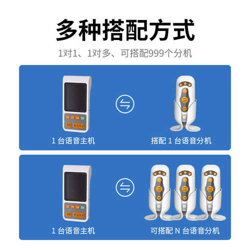无线语音对讲呼叫器茶楼餐厅酒店服务铃包厢呼叫饭店点餐月子会所