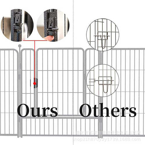 狗狗围栏宠物栅栏狗笼子中小型犬室内泰迪柯基宠物围栏厂家批发
