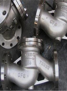 H41W-40PDN300整体不锈钢304法兰式止回阀高压升降式止回阀