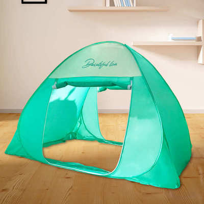 eNl免安装 保暖帐篷 可折叠 儿童防摔强遮光户外露营遮阳防蚊遮光