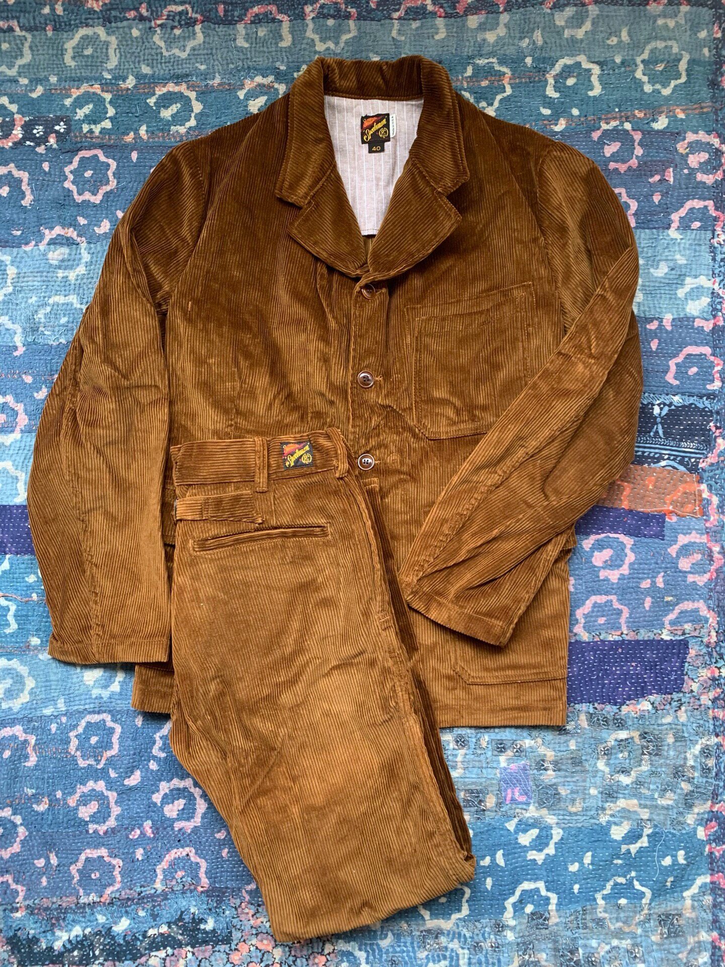 Mister Freedom Brown Corduroy Suit
