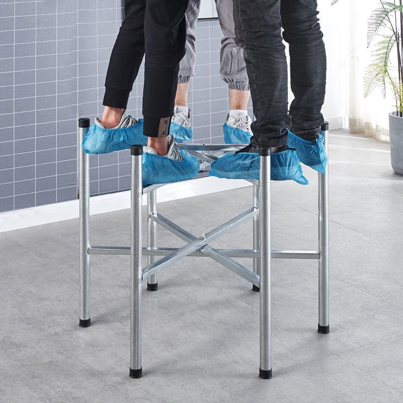 简易大圆桌架可折叠铁艺桌腿支架桌脚餐桌伸缩桌脚架定作一件厂家