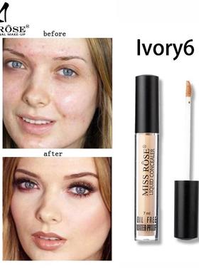 MISS ROSE 遮瑕膏 遮瑕粉底液遮瑕保湿 Face Concealer Liquid。