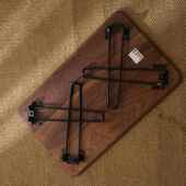 黑胡桃奢木飘窗桌子轻榻式 榻米可折叠桌日小茶几实木炕66666几矮