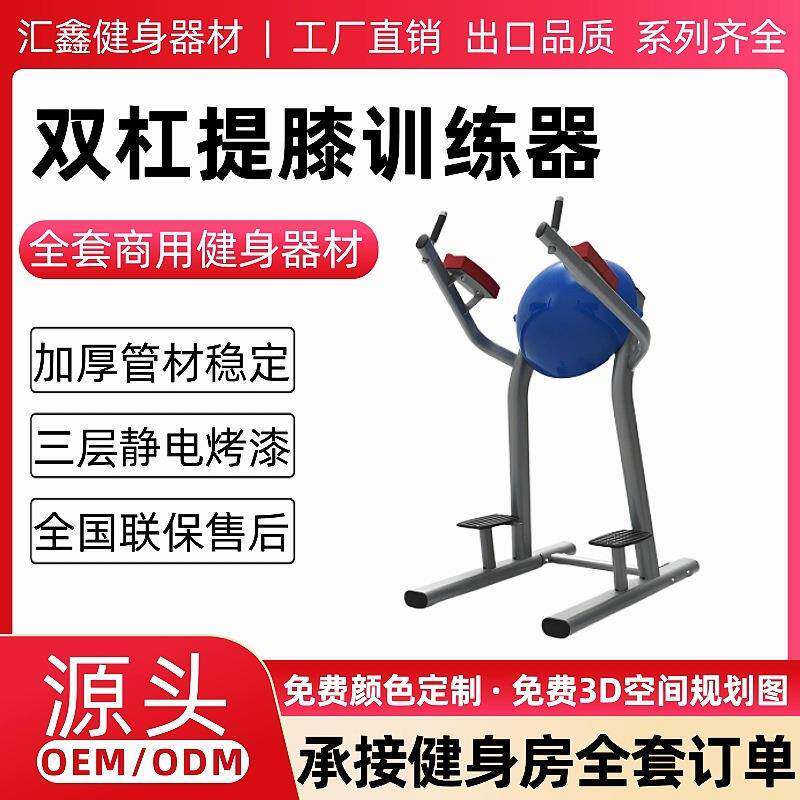 双杠提膝训练器健身房商用肩臂腿胸部力量器械居家健身器材大全