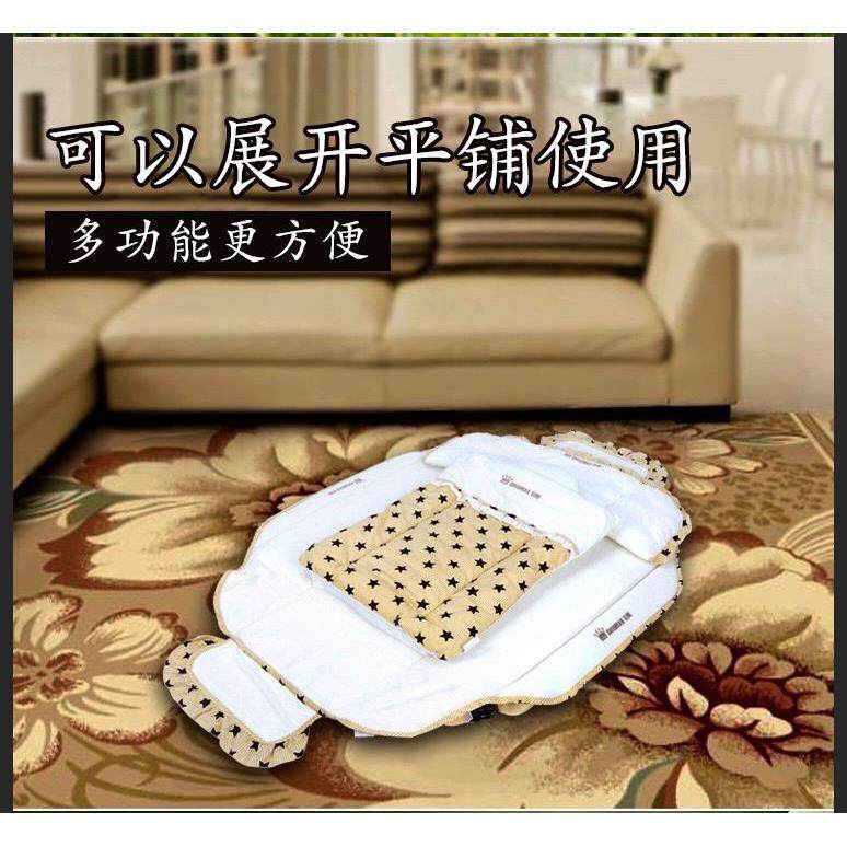 947婴儿宝手提篮子儿新睡篮手生工草编筐子宝摇篮床便携式婴儿篮