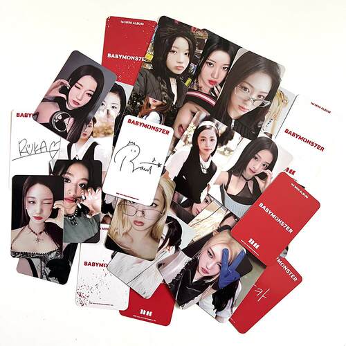BABYMONSTER周边小卡 BABYMONS7ER随机卡 Ahyeon 郑雅娴 角妹