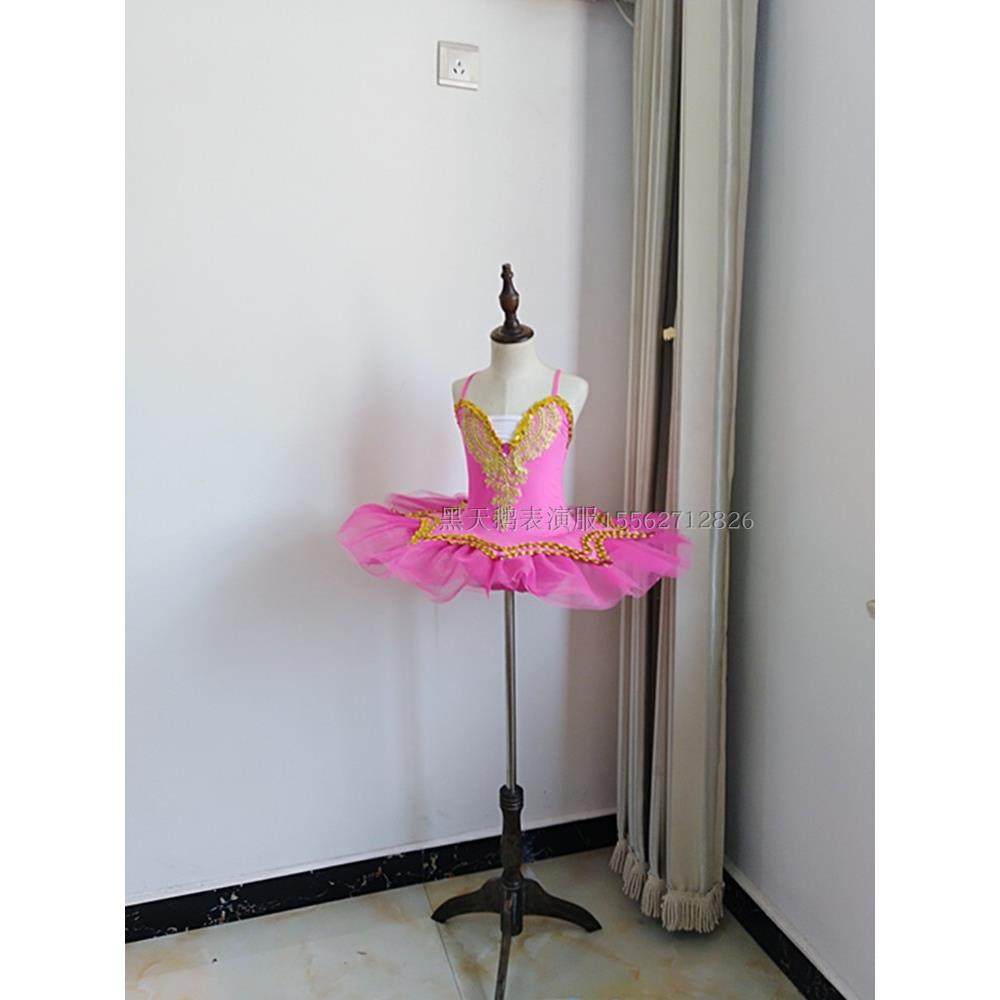 高档童表蕾舞蹈裙芭小天鹅亮片女儿童演服软纱裙新款幼儿蓬蓬裙练