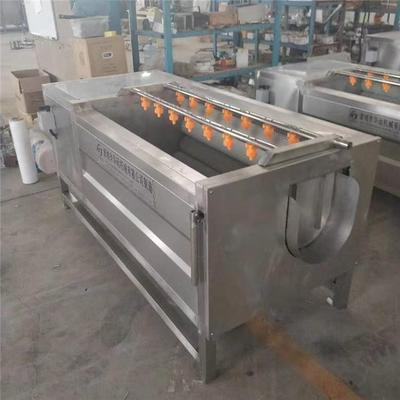 全自动草石蚕密灸姜清洗机 商用不锈钢树薯毛辊去皮机 生蚝清洗机