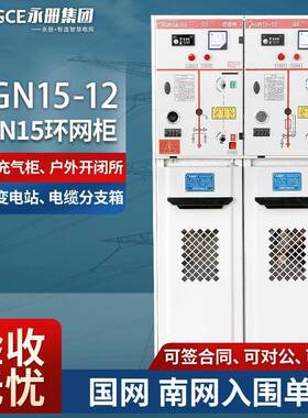 XGN15-12高压开关配电柜成套SF6六氟化硫环网柜10KV进线计量PT柜
