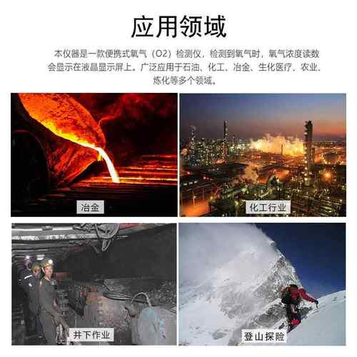 防爆认氧证氧气检测仪内外环A境浓度报警AS8801器浓度室仪S8801