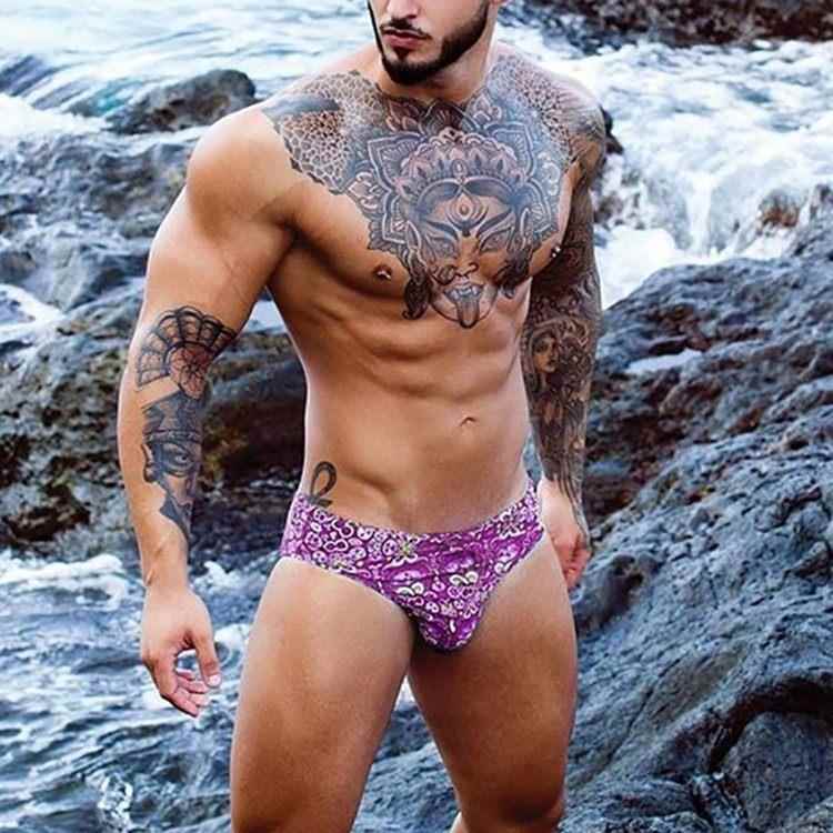 sexy swimsuit beach spring hot trunks swimming mens trunks