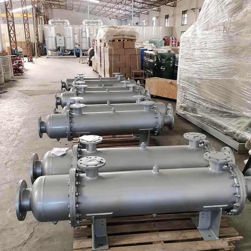 露典压机生产后部空油冷却器列管式换热器DP01缩系统散热器冷凝压