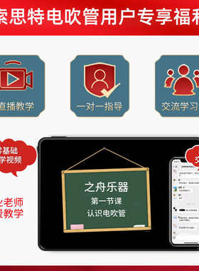 索思特ST3000电子吹管中老年人新款吹奏官方笛子萨克斯乐器大全
