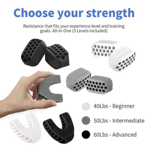 Jaw Exerciser Neck Toning Jawline Exercise Face Muscle Train