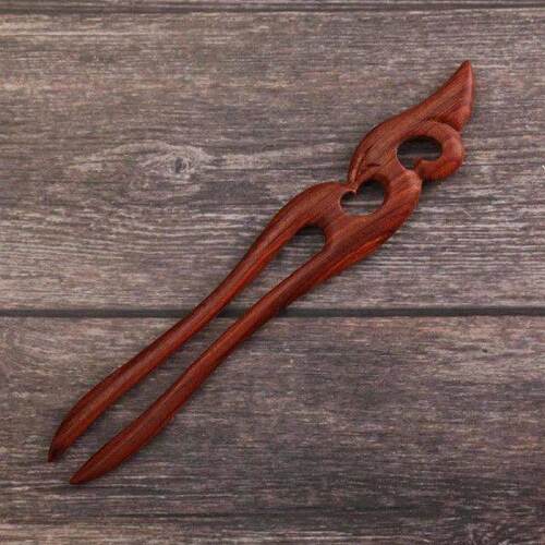 Chinese Style Sandalwood Hair Stick Hairpin Long-term Wood