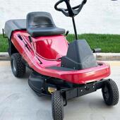 坪零 坐骑式 驾ORN驶式 割草机四轮草坪修剪打草弯车转电动草座驾式