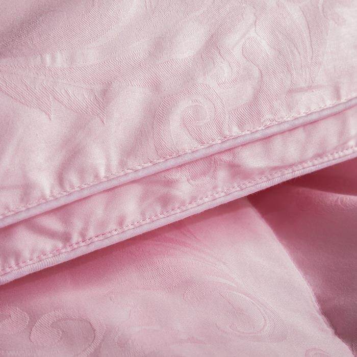 全棉提花双层羽绒被套自充绒翻新羽绒被套子防出绒壳子静音磨毛