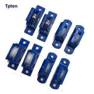 金刚网推拉纱窗配件槽铜轮铝合金钢网纱窗滑轮塑料钢砂滑轮