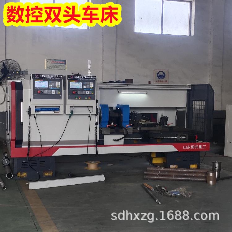 升降机连接管双头镗内孔机床冷轧管高精度数控双头车床-恒兴重工