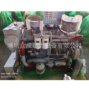 WP6船用柴油发动机140马力船机250马力船用柴油机老式 226B船机