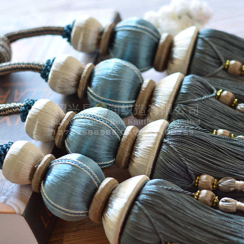 厂家直销新品包丝加密高档窗帘绑球 一对4个球窗帘绑绳流苏,纺织面料/辅料/配套,流苏/穗,淘宝优惠券,粉丝福利购,淘宝优惠卷