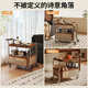 实木小推车收纳边客厅可架中厨房新款 物移动茶几沙发置古风餐车几