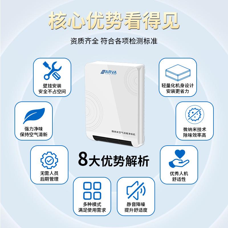 现壁挂式光触媒除味房垃异圾公厕净货NK-217味除臭机空气净化器商