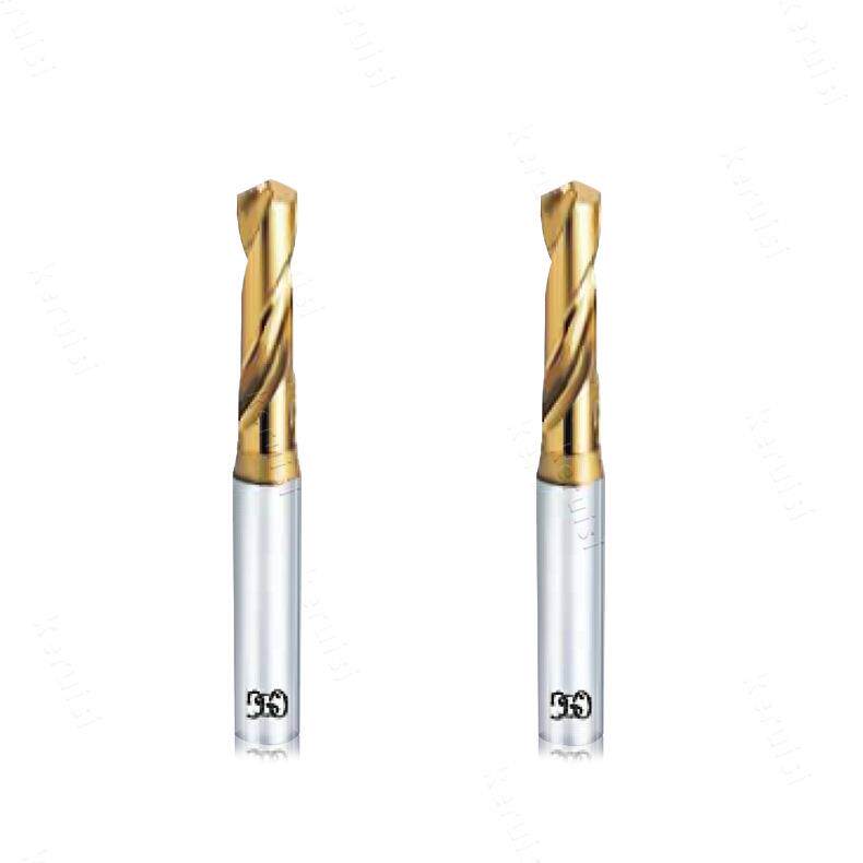 OSG Φ1 Φ1.15 Φ13合金钢用钻头高精度加工短刃型钻头高碳素钢