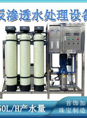 每小时250L产量企业公司整楼饮水系统直饮水反渗透机械水处理设备