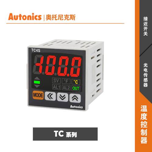 奥托尼克斯autonics单显温控器TC4S-14R/24R/N4R TC4SP-14R