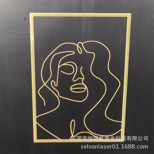 镜面镜子亚克力异形激光切割雕刻机 带背胶EVA泡棉椴木板杨木镂空