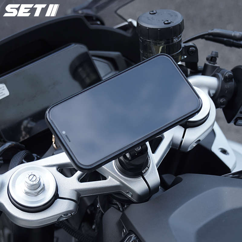 SETII春风250/450/675SR系列摩托车手机导航铝合金专用减震支架