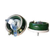 圆盘可调10r 50r 变阻器 150w20r滑动30r磁盘欧100 bc1 5r电阻