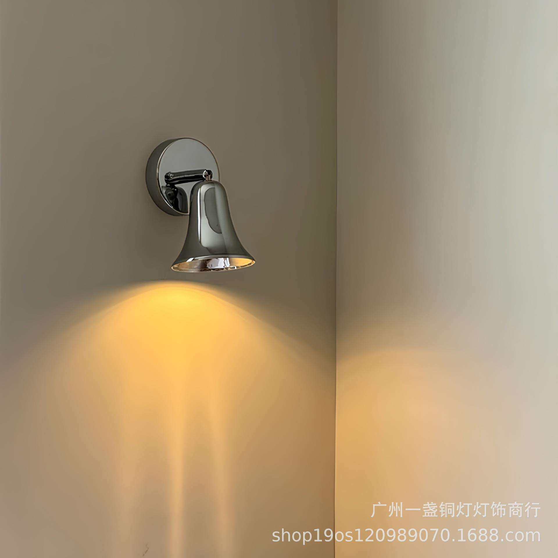 简约复古卧室床头小壁灯店铺门头logo招牌装饰射灯过道楼梯墙壁灯