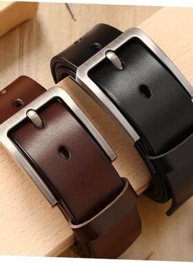 Belt Men Leather Belts for Men Strap trousers belt裤腰带皮带
