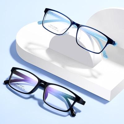 高档全框近视镜无金属无螺丝防镜蓝光平光玩手眼机专用轻全塑超料