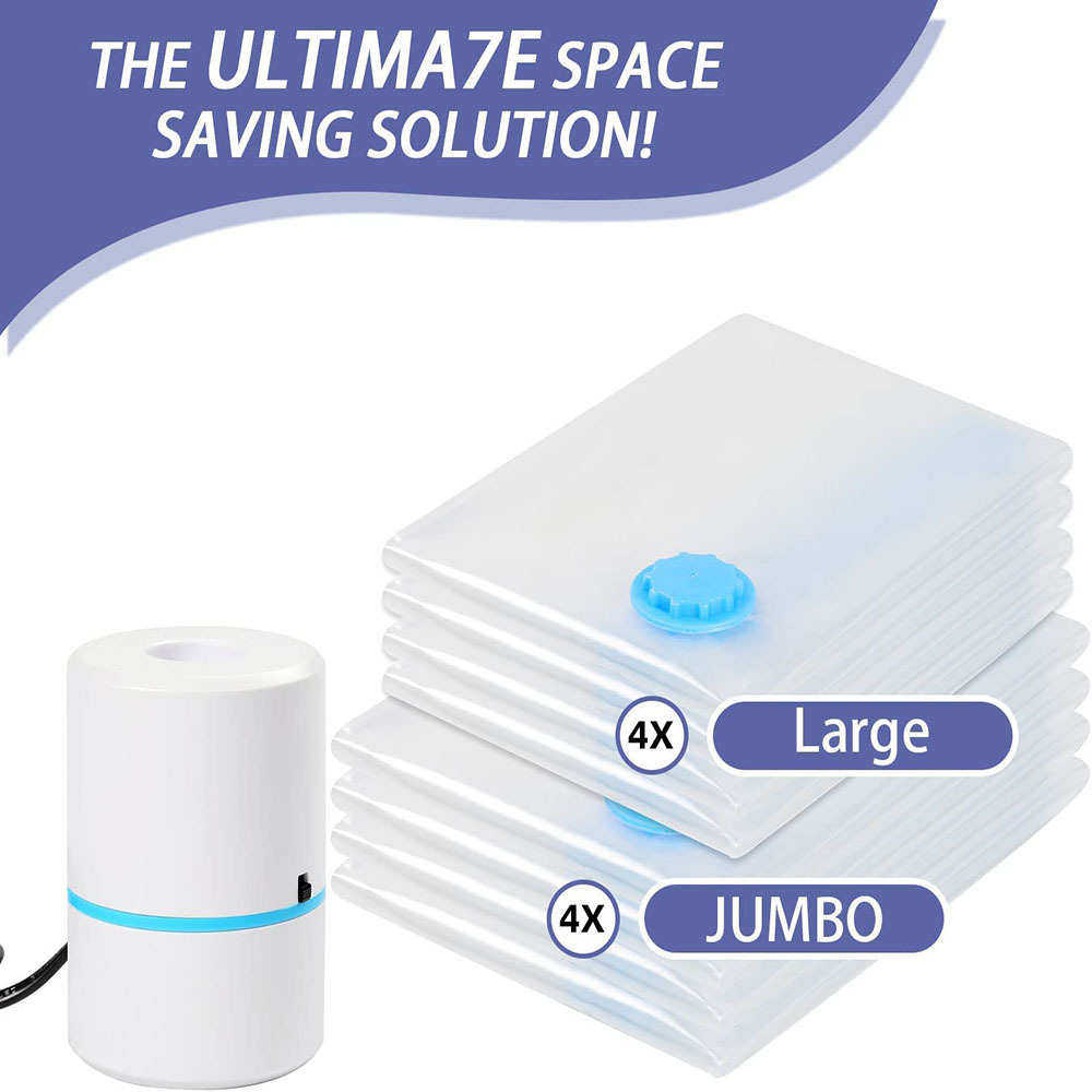 真空配电热销棉被个压缩泵8搬家袋收纳套装透明装新款加厚袋,收纳整理,杂物压缩袋,淘宝优惠券,粉丝福利购,淘宝优惠卷