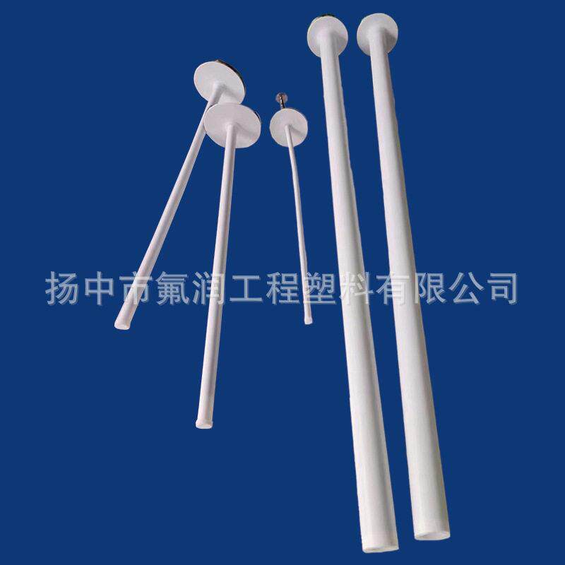 四氟下料管非标白色四氟异形制品耐温PTFE聚四氟乙烯下料管