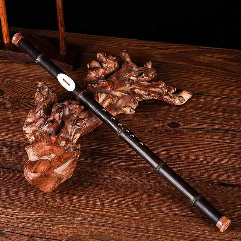 高档加工紫竹横吹巴乌奏收藏型统横吹巴演传乐乌 云南民族器巴乌