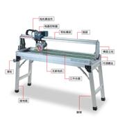 威猛达全02自台式 动瓷砖切割机角多功能石材倒磨边动机无刷电推刀