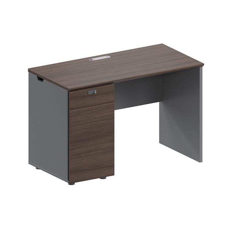 KuiShue巨树单人职员桌台式电脑桌配矮柜办公桌公司卡位家具